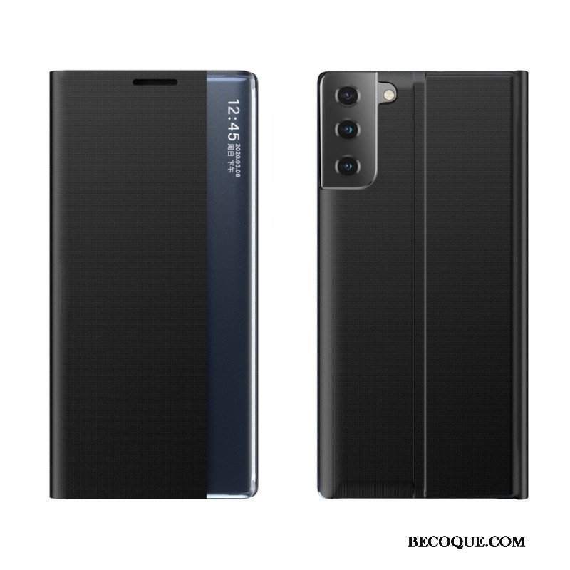 Etui Na Telefon do Samsung Galaxy S21 5G Teksturowana Sztuczna Skóra