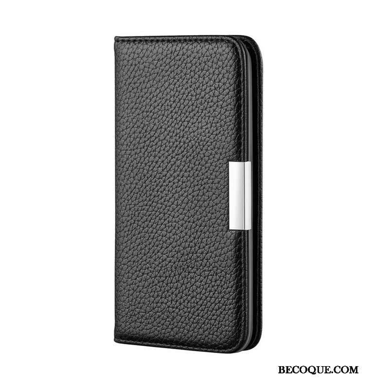 Etui Na Telefon do Samsung Galaxy S21 FE Etui Folio Liczi Ze Sztucznej Skóry Ultra Szykowny