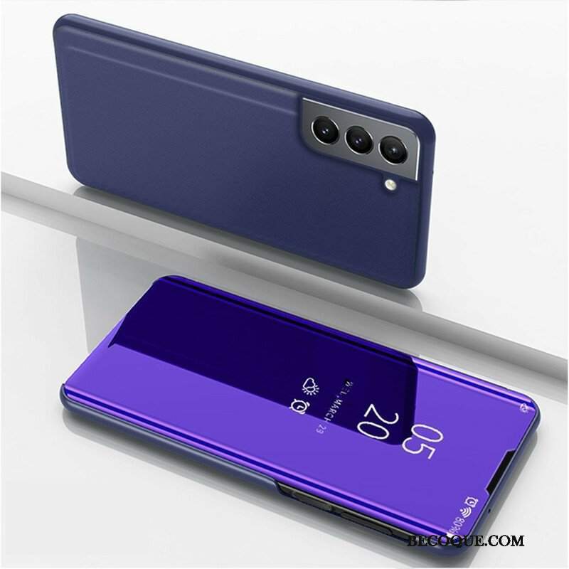 Etui Na Telefon do Samsung Galaxy S21 FE Etui Folio Lustro