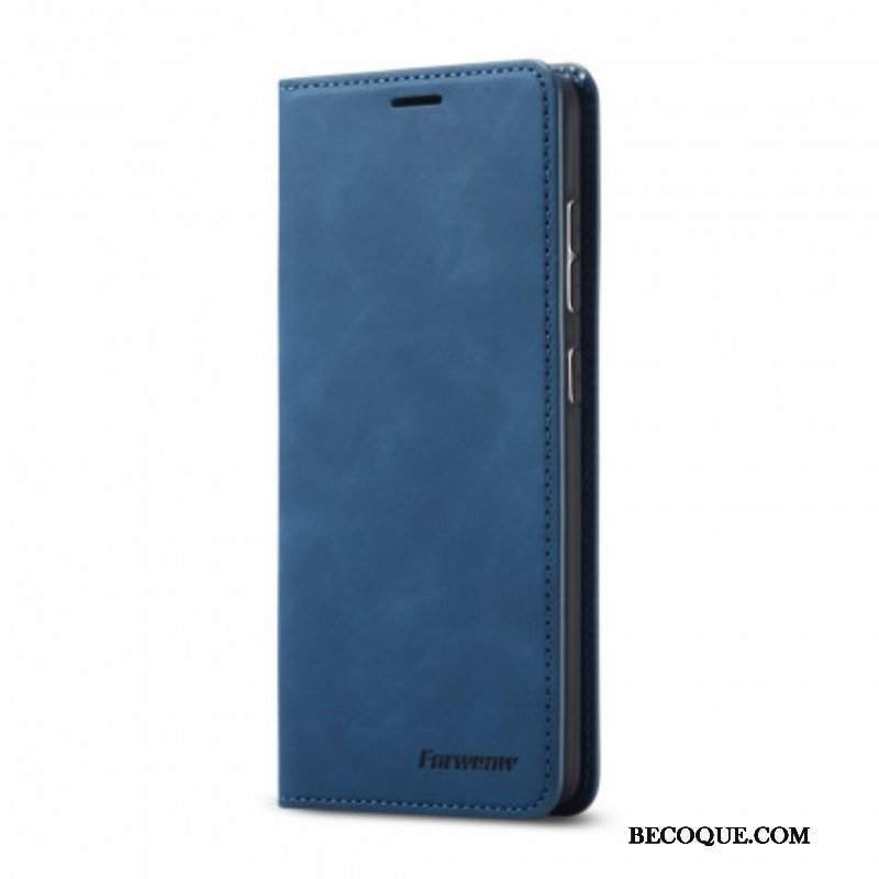 Etui Na Telefon do Samsung Galaxy S21 Plus 5G Etui Folio Forwenw Efekt Skóry
