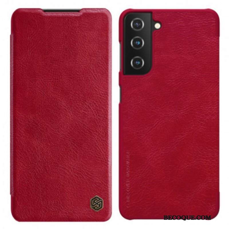 Etui Na Telefon do Samsung Galaxy S21 Plus 5G Etui Folio Seria Nillkin Qin