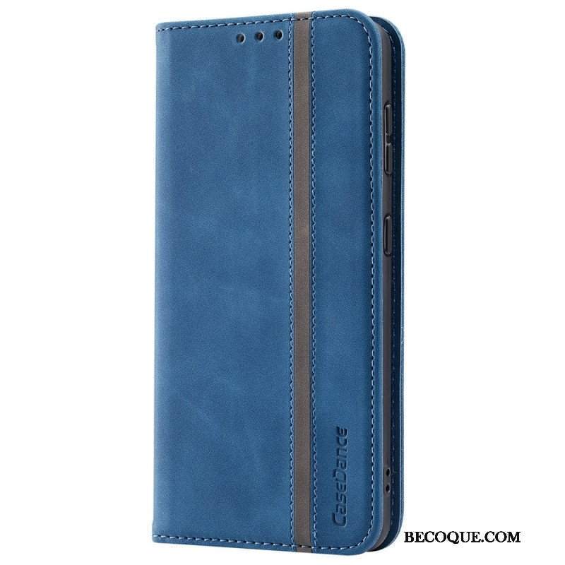 Etui Na Telefon do Samsung Galaxy S22 5G Etui Folio Casedance Ze Sztucznej Skóry