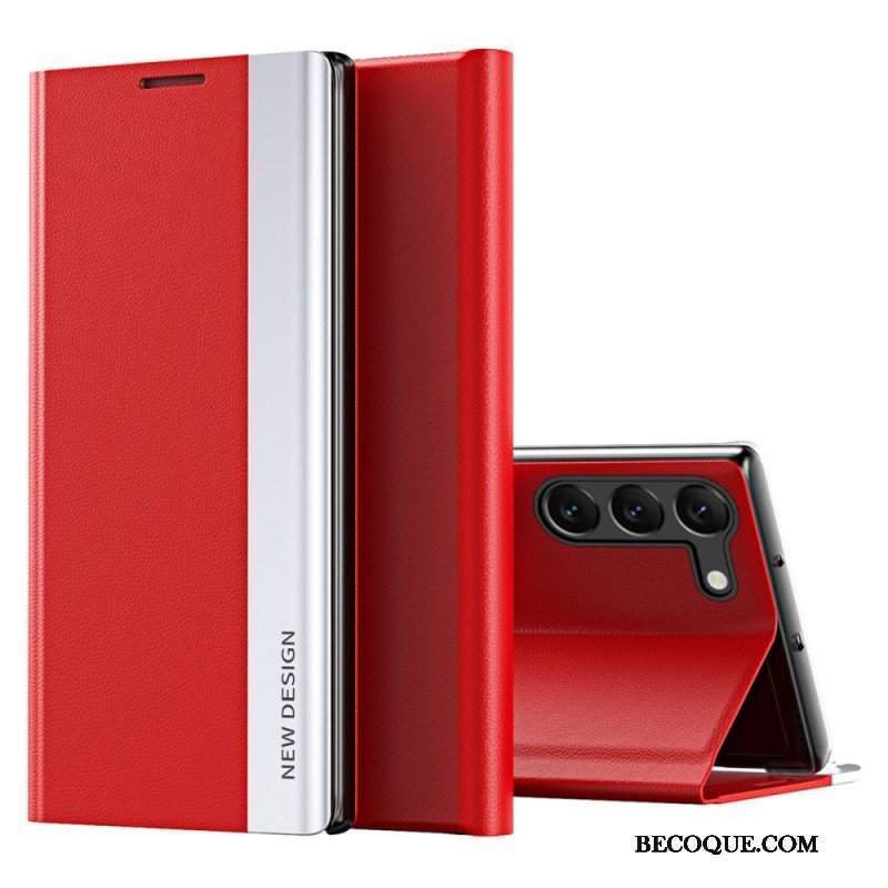 Etui Na Telefon do Samsung Galaxy S23 5G Etui Folio Nowy Design