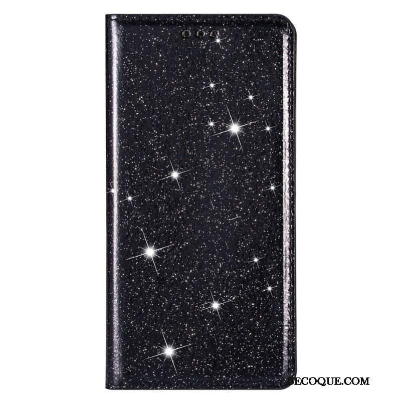 Etui Na Telefon do Samsung Galaxy S23 Plus 5G Etui Folio Cekinowy Styl