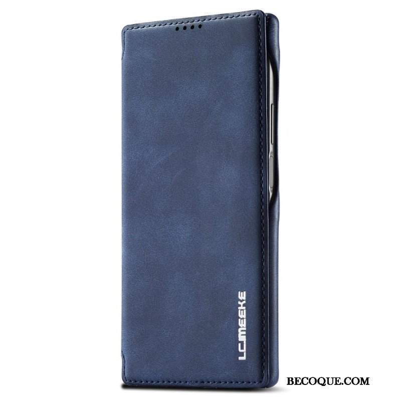 Etui Na Telefon do Samsung Galaxy S23 Ultra 5G Etui Folio Efekt Skóry Lc.imeeke Efekt Skóry