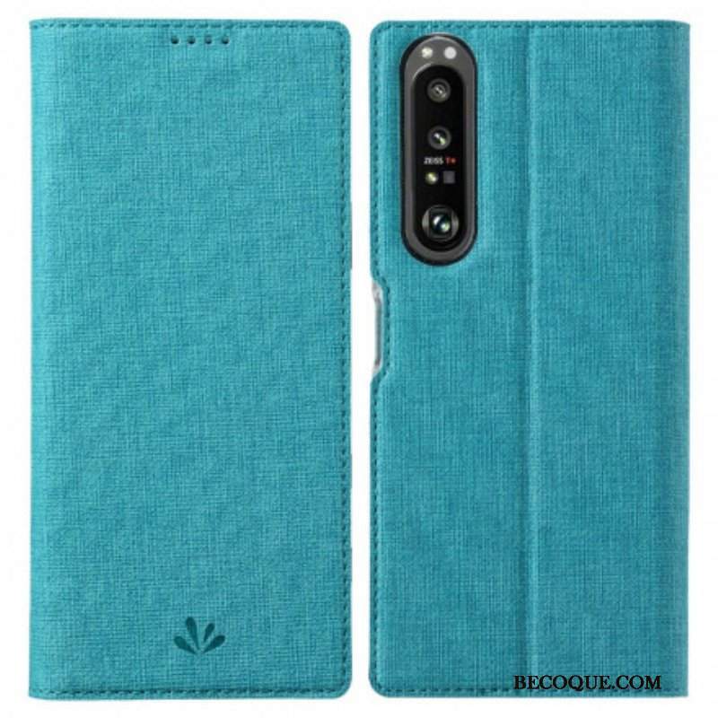 Etui Na Telefon do Sony Xperia 1 III Etui Folio Teksturowany Vili Dmx