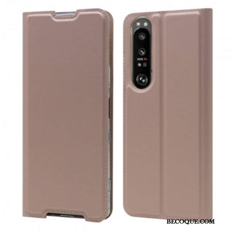 Etui Na Telefon do Sony Xperia 1 III Etui Folio Zapięcie Magnetyczne