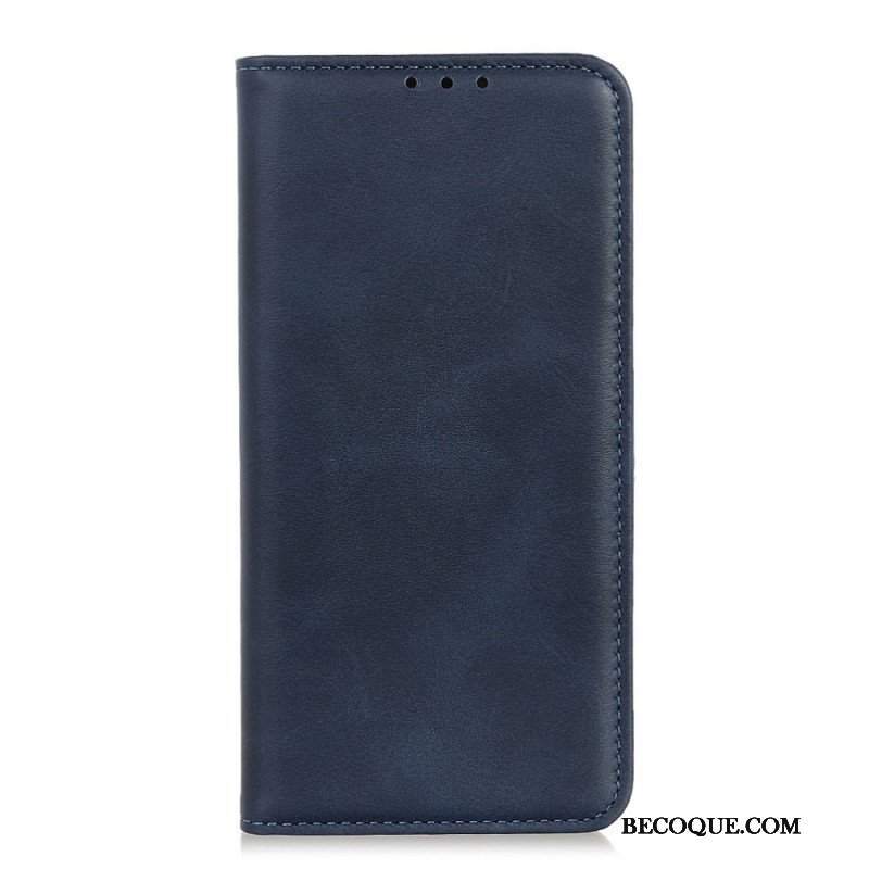 Etui Na Telefon do Sony Xperia 10 IV Etui Folio Dwoina Skóry