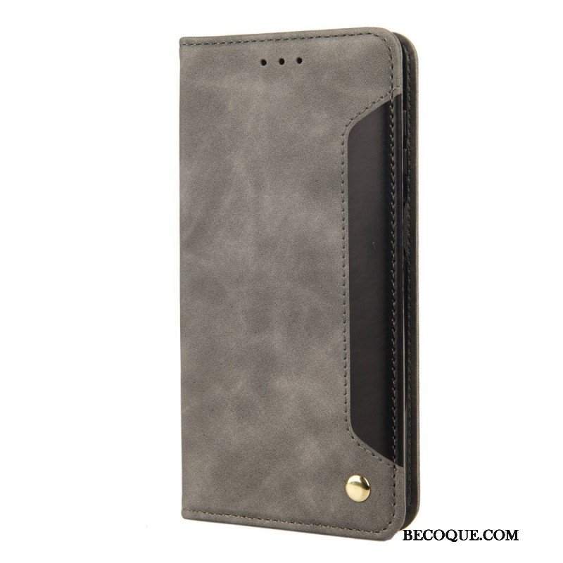 Etui Na Telefon do Sony Xperia 10 IV Etui Folio Dwutonowy