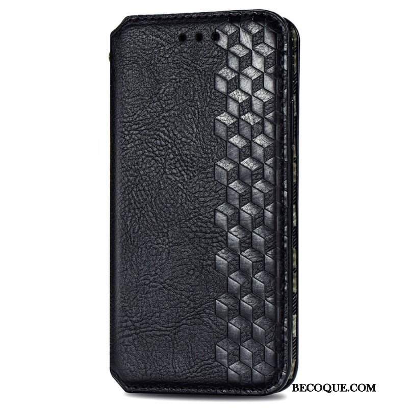 Etui Na Telefon do Xiaomi 12 / 12X Etui Folio Diamentowa Tekstura