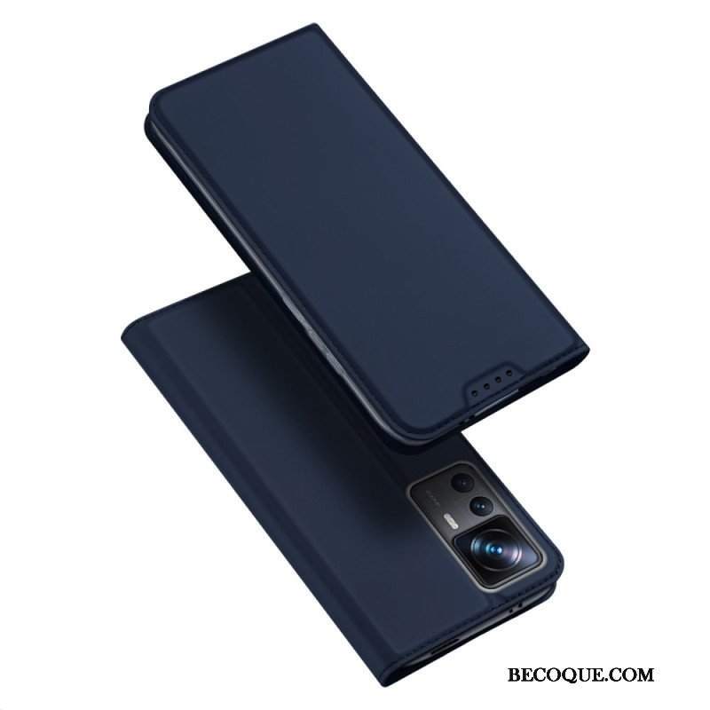 Etui Na Telefon do Xiaomi 12T / 12T Pro Etui Folio Seria Skin-pro Dux Ducis