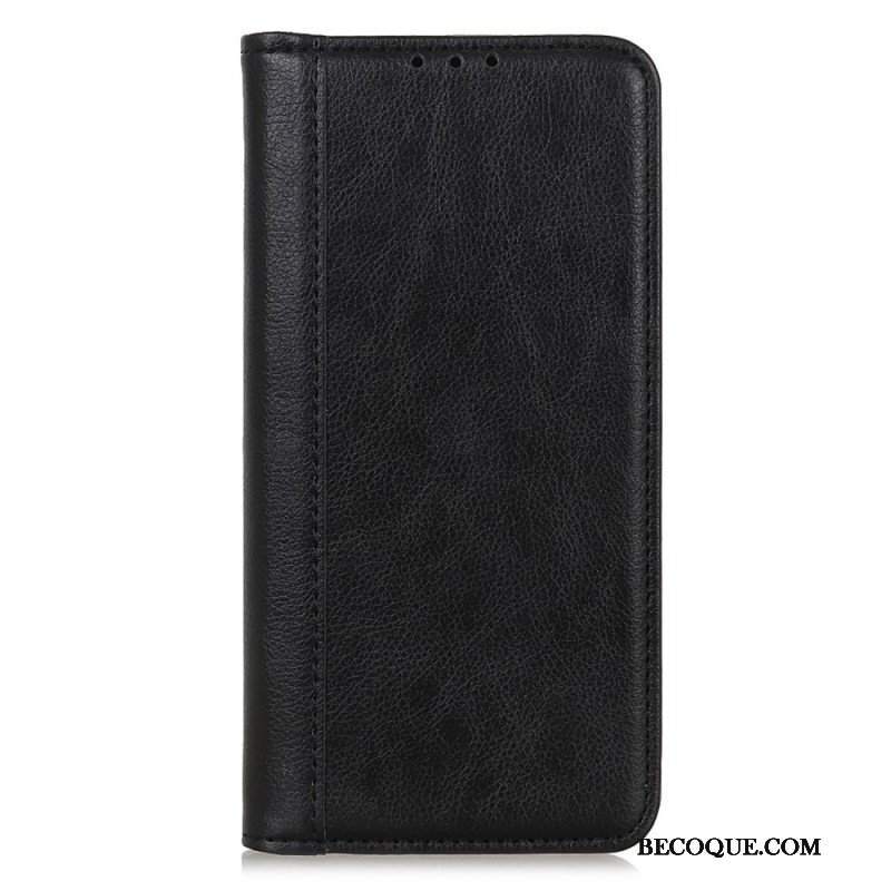 Etui Na Telefon do Xiaomi 13 Lite Etui Folio Kolorowa Wersja Skóry Dwoinowej