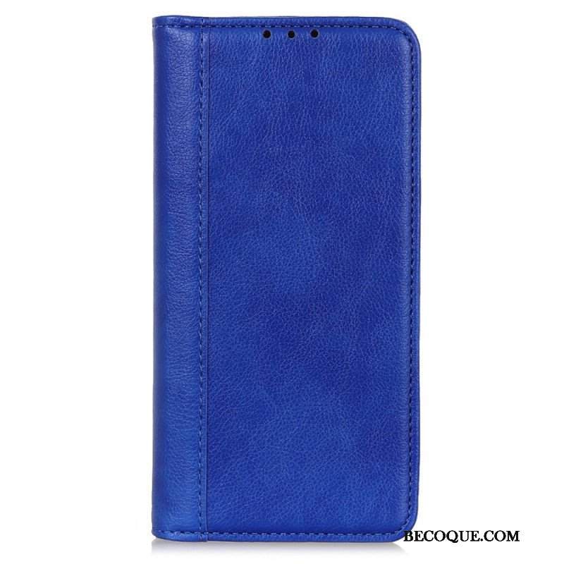 Etui Na Telefon do Xiaomi 13 Lite Etui Folio Kolorowa Wersja Skóry Dwoinowej