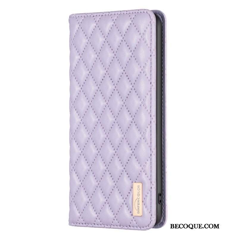 Etui Na Telefon do Xiaomi 13 Lite Etui Folio Kolorystyka Binfen Pikowana
