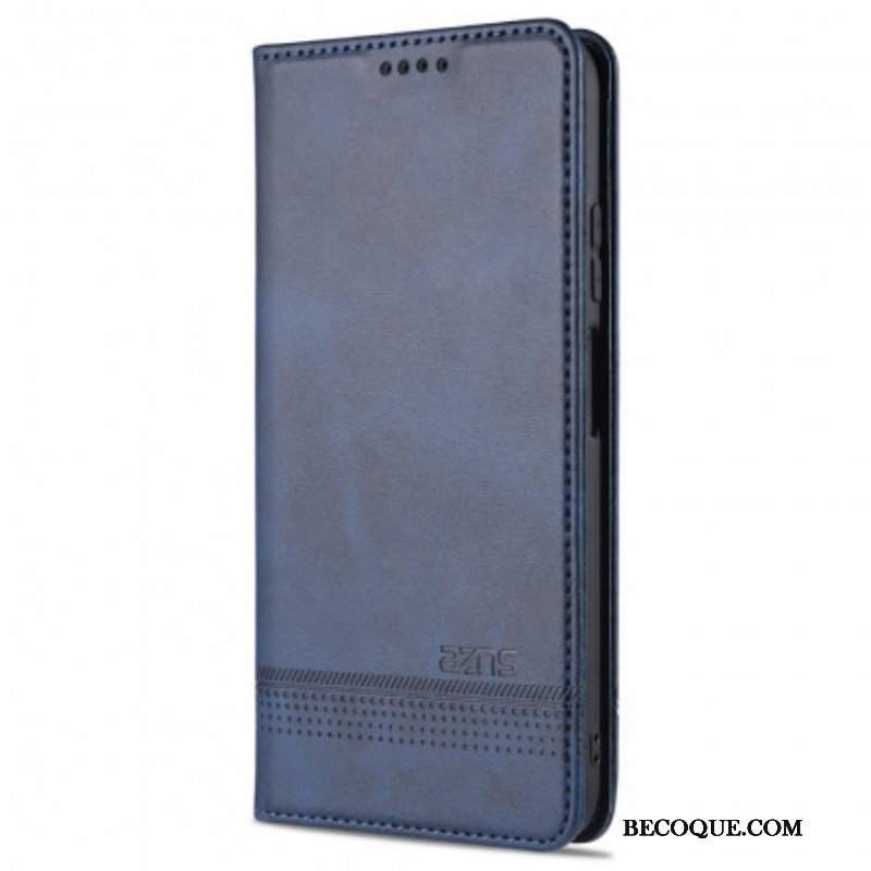 Etui Na Telefon do Xiaomi Redmi Note 10 / 10S Etui Folio Stylizacja Skóry Azns