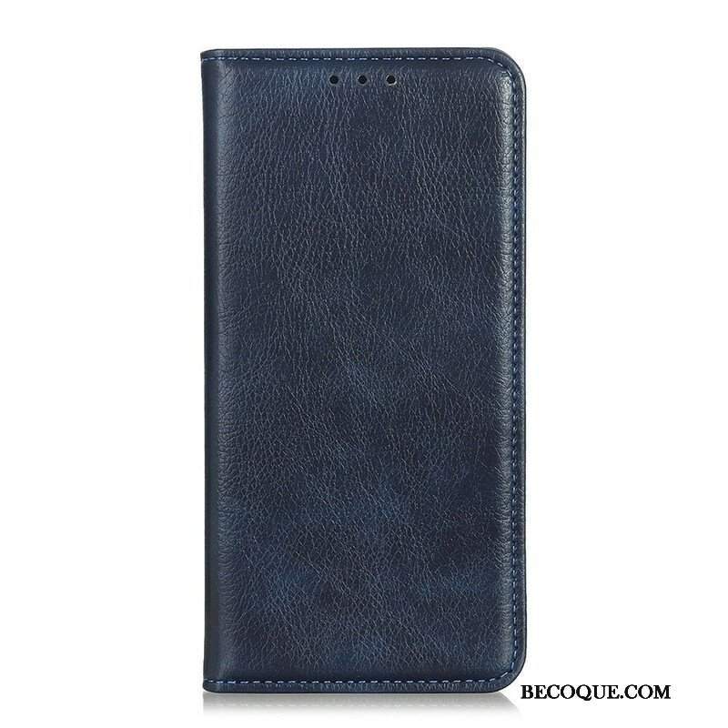 Etui Na Telefon do Xiaomi Redmi Note 10 5G Etui Folio Liczi Split Skórzana Tekstura