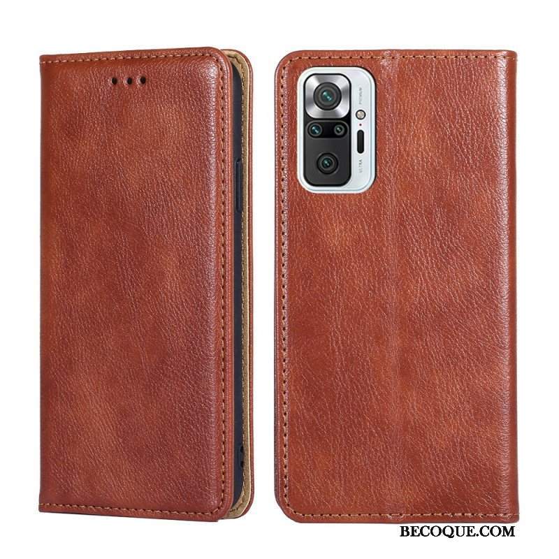 Etui Na Telefon do Xiaomi Redmi Note 10 Pro Etui Folio Skórzany Styl Vintage