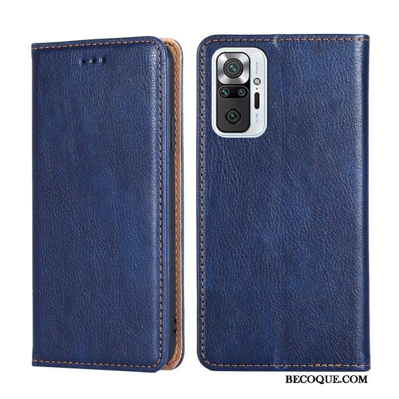 Etui Na Telefon do Xiaomi Redmi Note 10 Pro Etui Folio Skórzany Styl Vintage