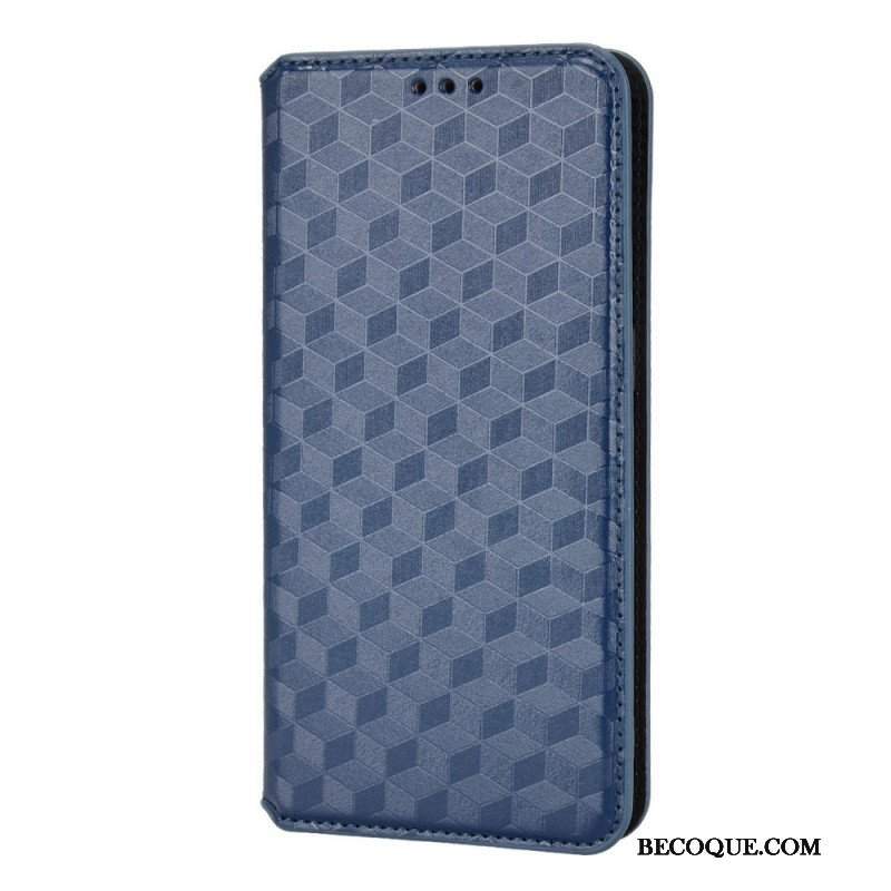 Etui Na Telefon do Xiaomi Redmi Note 11 / 11S Etui Folio Efekt Diamentowej Skóry 3d