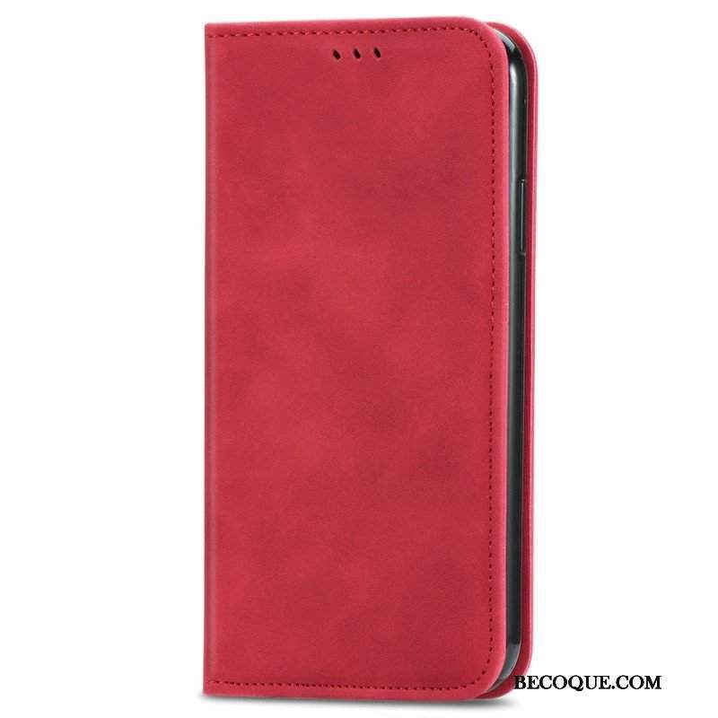 Etui Na Telefon do Xiaomi Redmi Note 11 / 11S Etui Folio Efekt Skóry Vintage