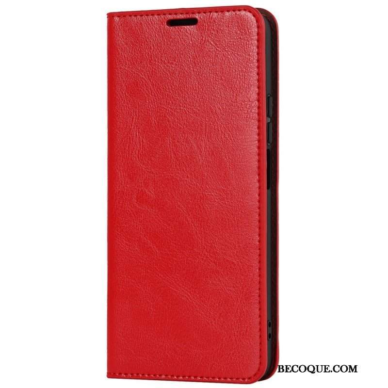 Etui Na Telefon do Xiaomi Redmi Note 11 Pro Plus 5G Etui Folio Prawdziwa Skóra