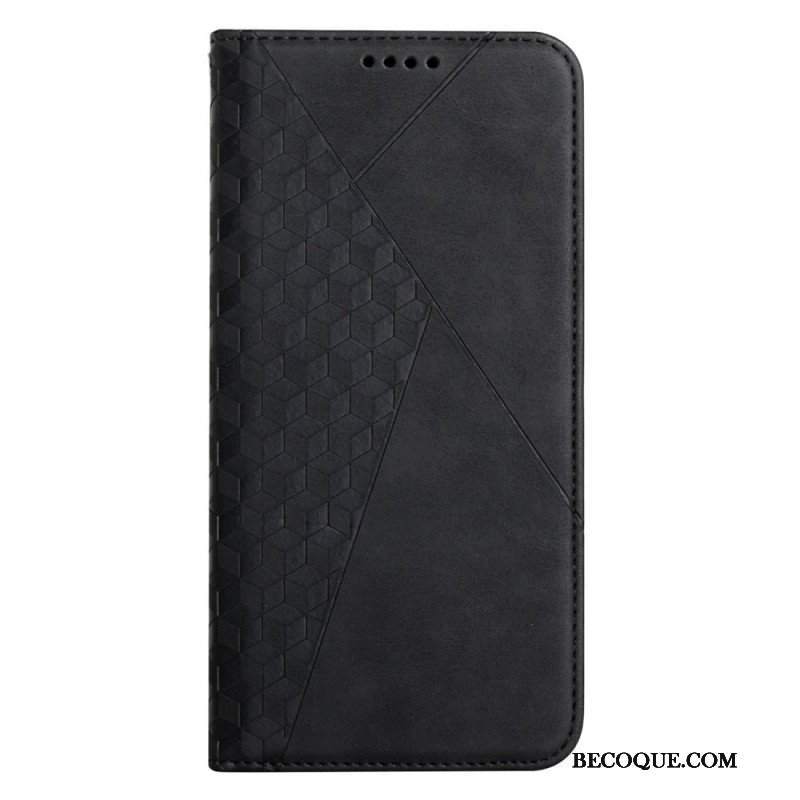 Etui Na Telefon do Xiaomi Redmi Note 11 Pro Plus 5G Etui Folio Wzór 3d Z Efektem Skóry