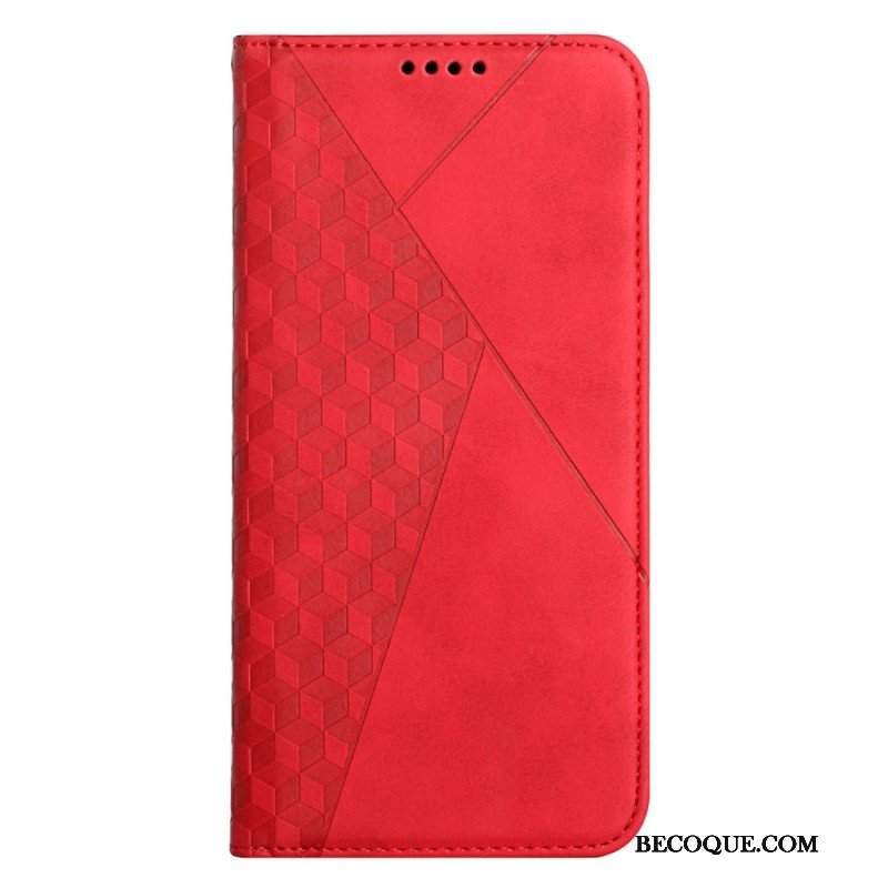 Etui Na Telefon do Xiaomi Redmi Note 11 Pro Plus 5G Etui Folio Wzór 3d Z Efektem Skóry