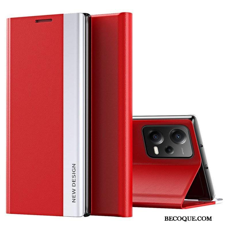 Etui Na Telefon do Xiaomi Redmi Note 12 5G Etui Folio Nowy Design
