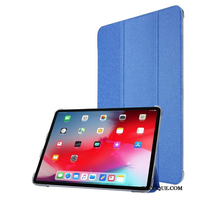 Etui Na Telefon do iPad Pro 12.9" (2022) Jedwabna Tekstura Sztucznej Skóry