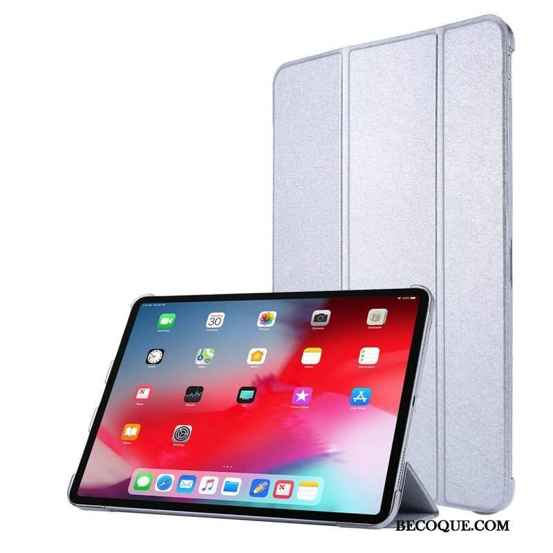 Etui Na Telefon do iPad Pro 12.9" (2022) Jedwabna Tekstura Sztucznej Skóry