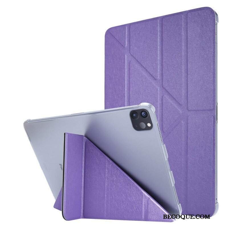 Etui Na Telefon do iPad Pro 12.9" (2022) Origami Ze Sztucznej Skóry