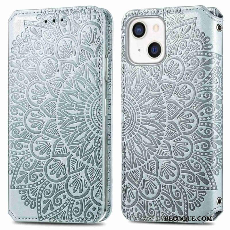 Etui Na Telefon do iPhone 14 Plus Etui Folio Mandala