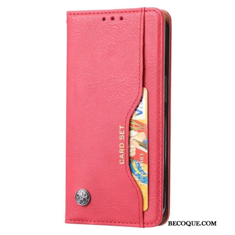 Etui Na Telefon do iPhone 15 Etui Folio Zestaw Kart