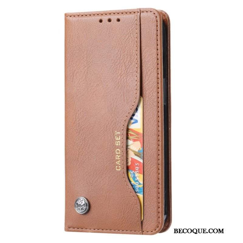 Etui Na Telefon do iPhone 15 Etui Folio Zestaw Kart