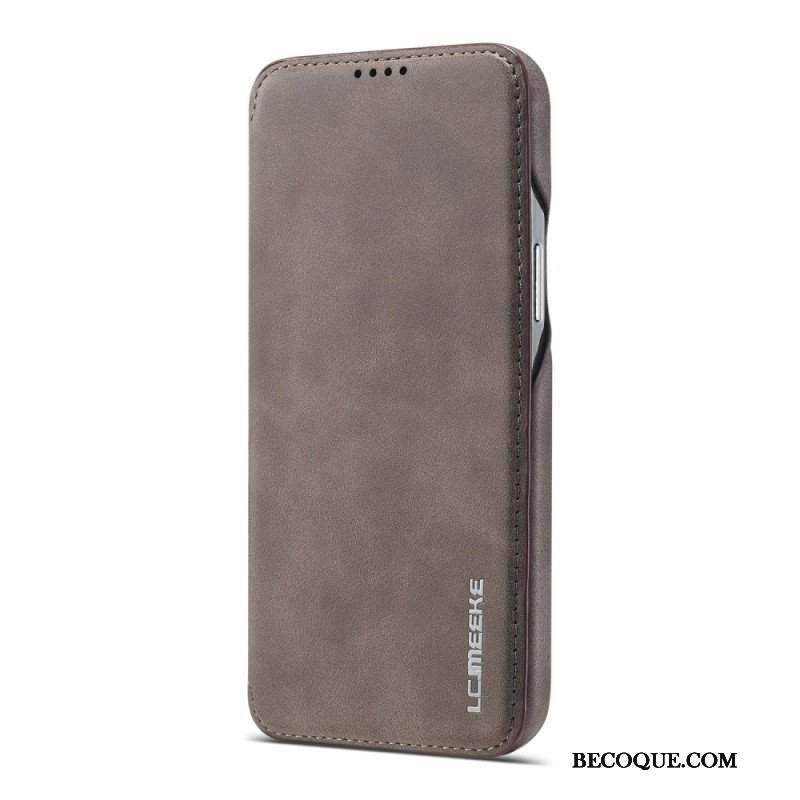 Etui Na Telefon do iPhone 15 Plus Etui Folio Imitacja Skóry Lc.imeeke