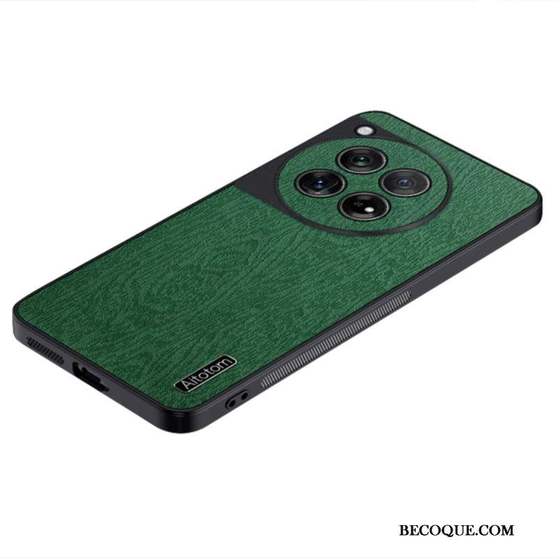 Etui Oneplus 12 5g Teksturowana Sztuczna Skóra