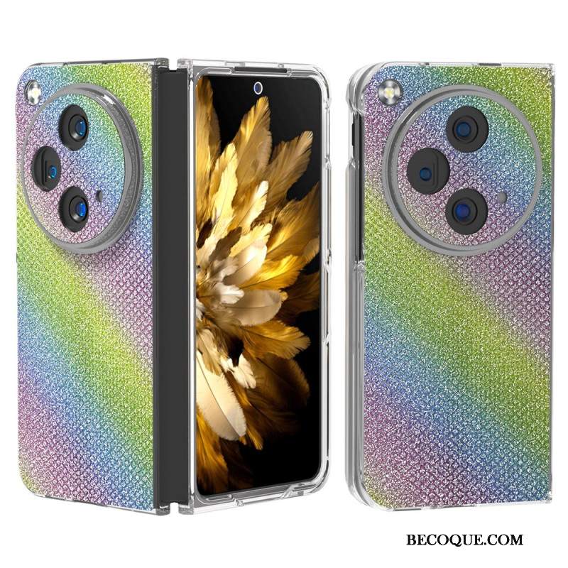 Etui Oneplus Open Tekstura Diamentu Etui Ochronne
