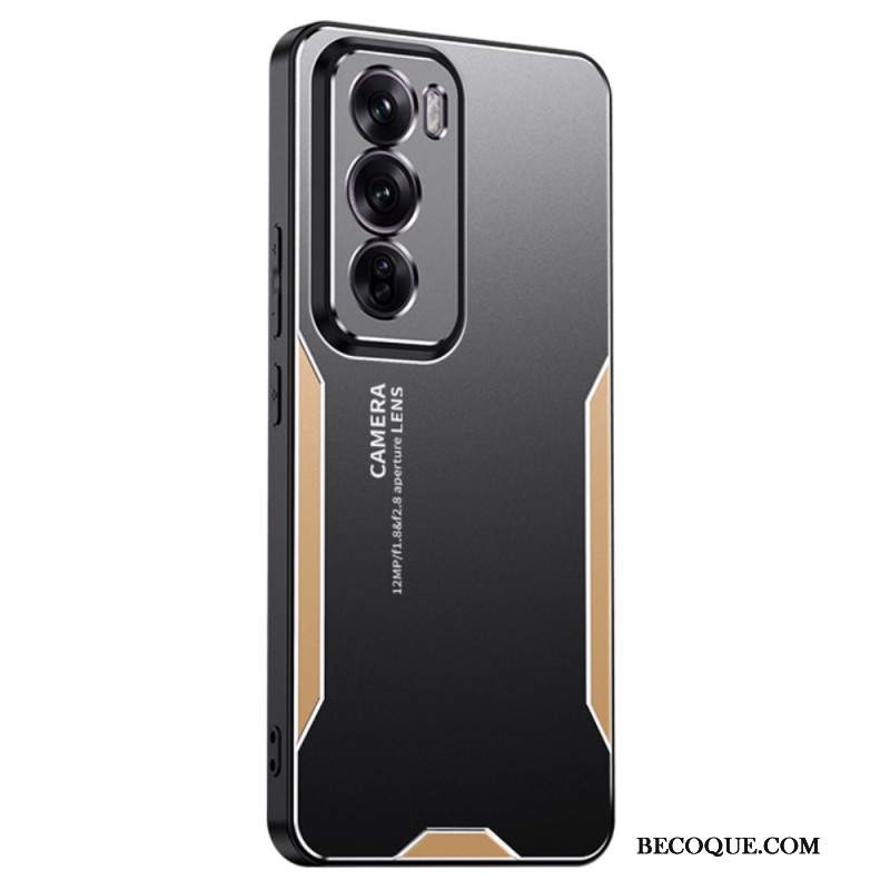 Etui Oppo Reno 12 5g Efekt Metalu