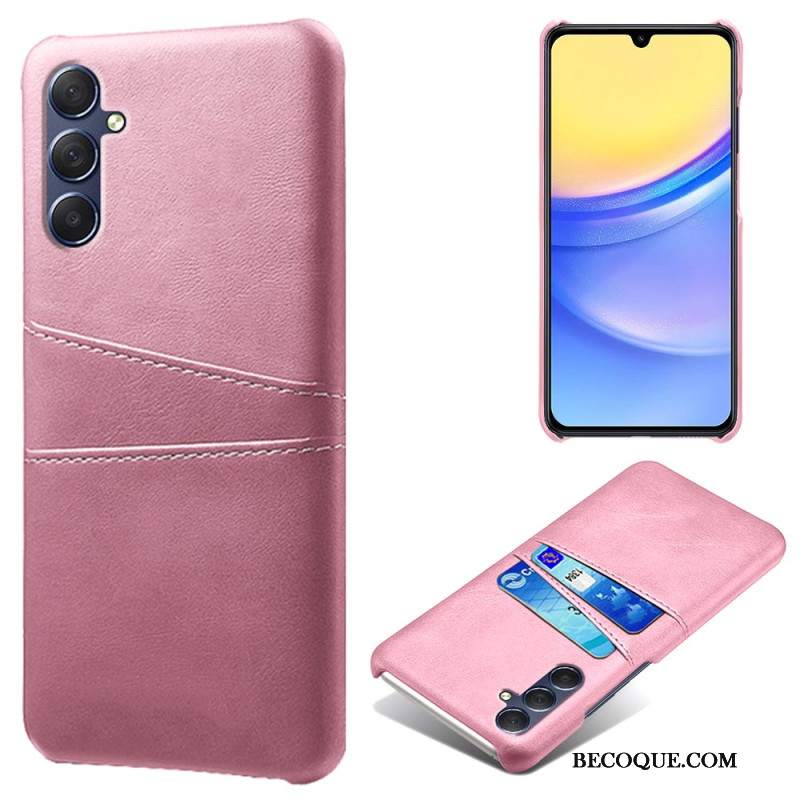 Etui Samsung Galaxy A15 5g Etui Na Karty Z Efektem Skóry