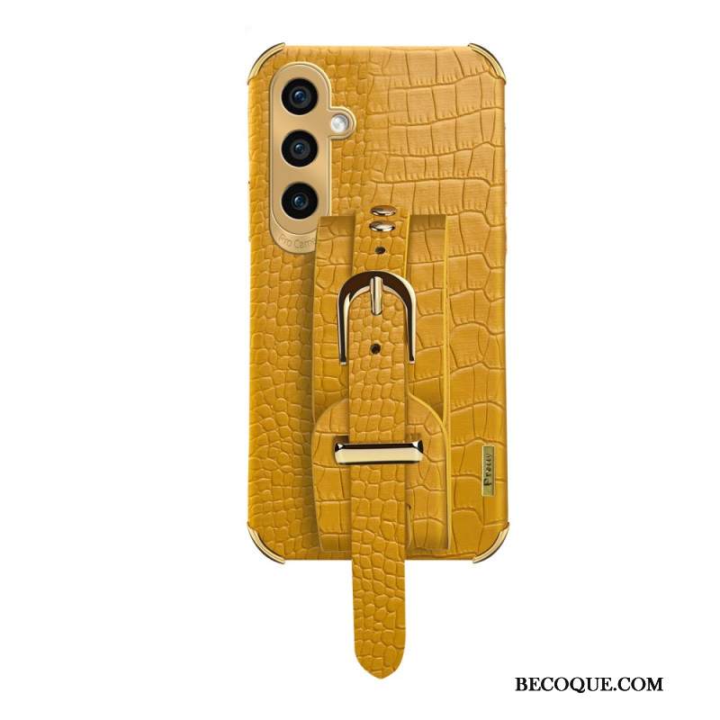 Etui Samsung Galaxy A15 5g Styl Krokodyla Z Bransoletą