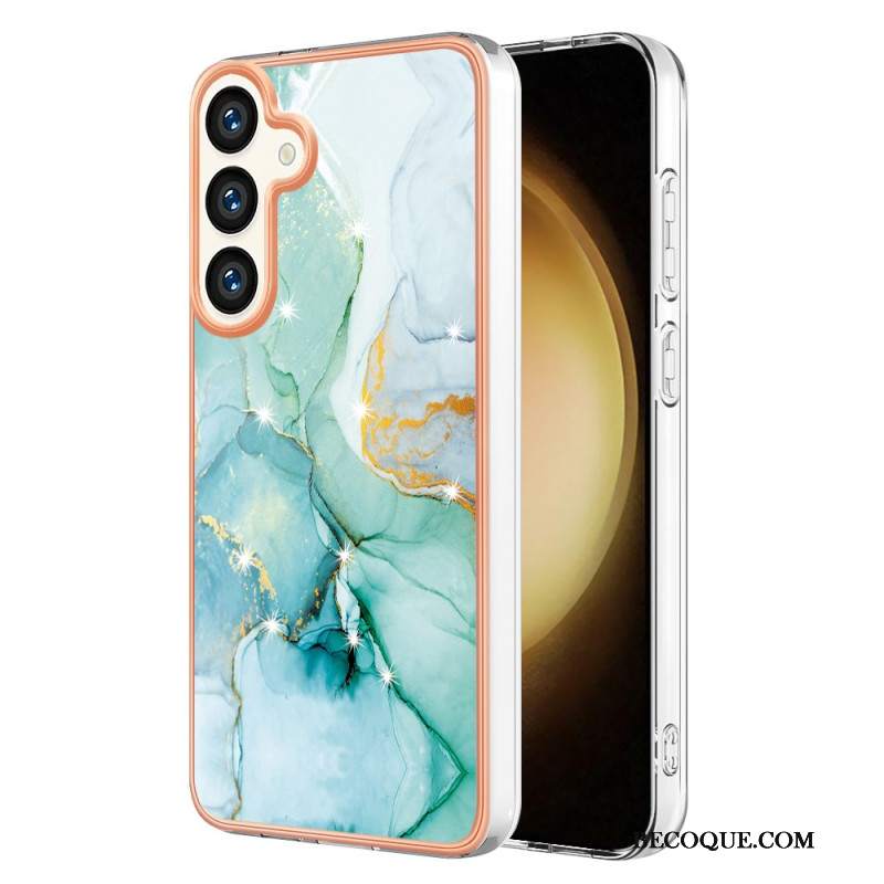 Etui Samsung Galaxy S24 5g Kolorowy Marmur Etui Ochronne