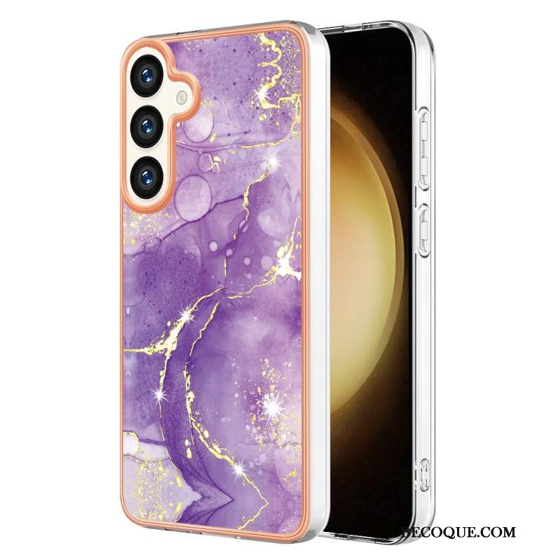 Etui Samsung Galaxy S24 5g Kolorowy Marmur Etui Ochronne