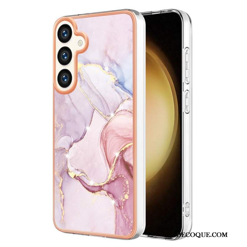 Etui Samsung Galaxy S24 5g Kolorowy Marmur Etui Ochronne