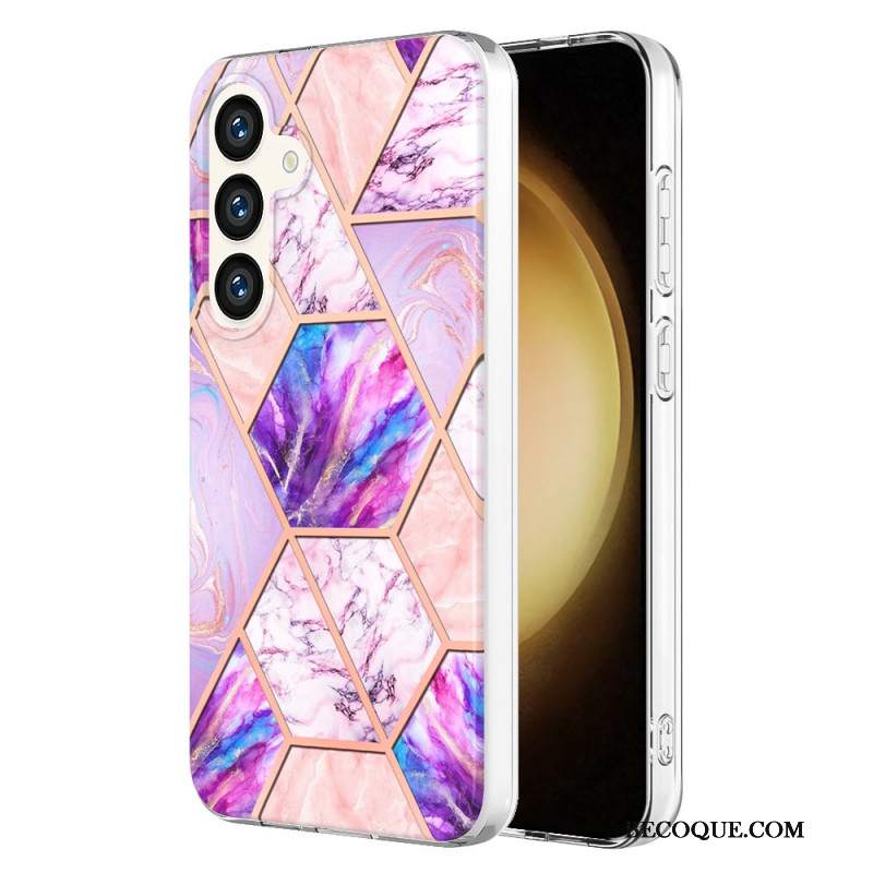 Etui Samsung Galaxy S24 5g Marmur Geometryczny