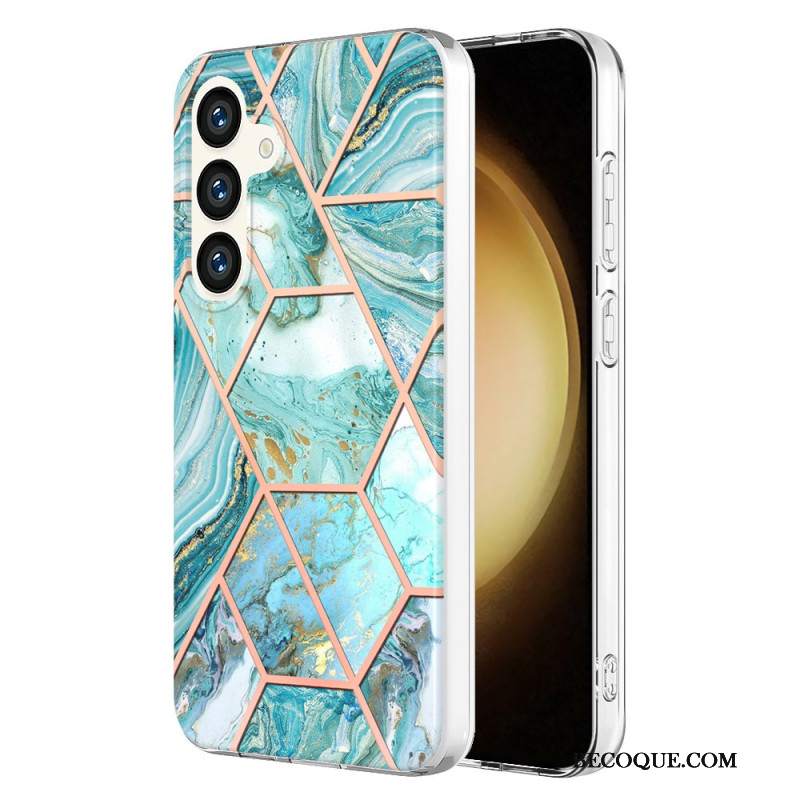 Etui Samsung Galaxy S24 5g Marmur Geometryczny