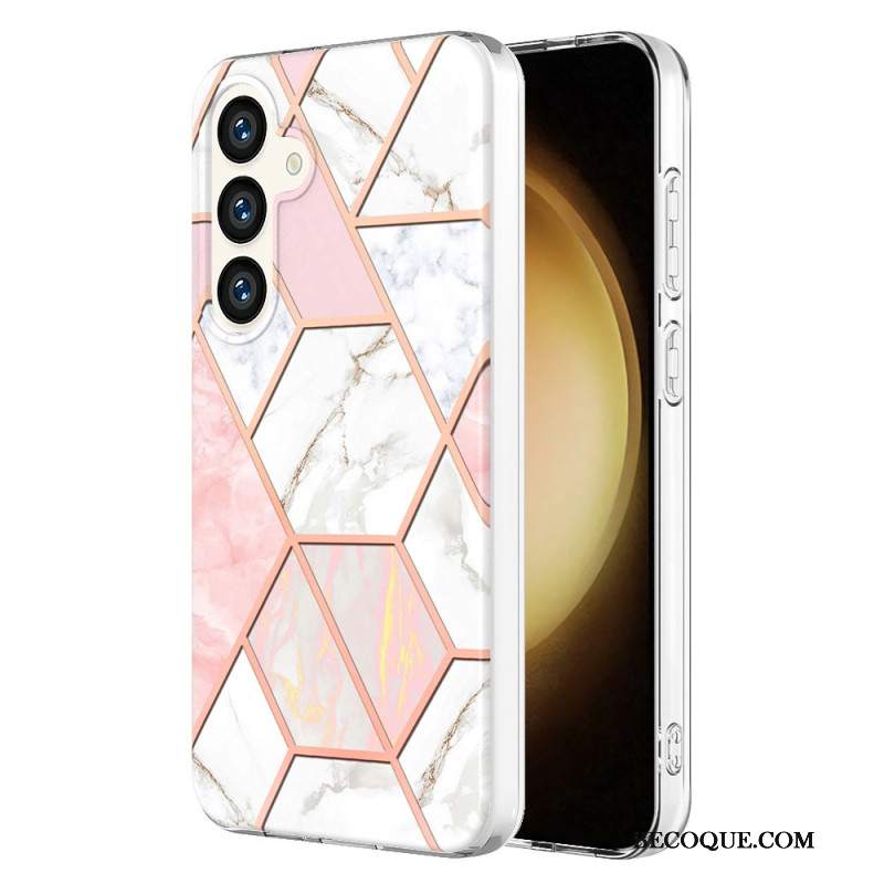 Etui Samsung Galaxy S24 5g Marmur Geometryczny