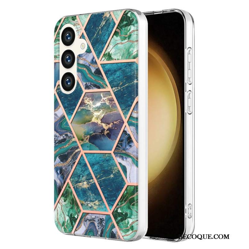 Etui Samsung Galaxy S24 5g Marmur Geometryczny