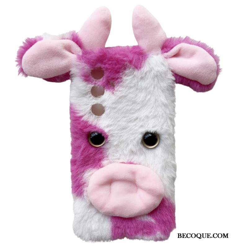 Etui Samsung Galaxy S24 5g Pluszowa Krowa Etui Ochronne