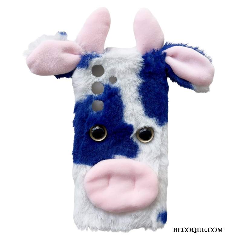Etui Samsung Galaxy S24 5g Pluszowa Krowa Etui Ochronne
