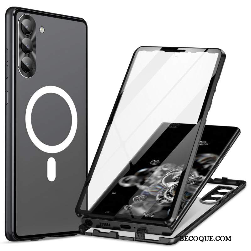 Etui Samsung Galaxy S24 5g Z Metalową Ramą Etui Ochronne